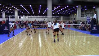 Lizzie Ishee's 2018 USAV Nationals Highlights w NACA 16 Blk