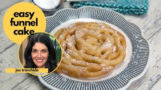 Funnel Cake Made EASY With Pancake Mix