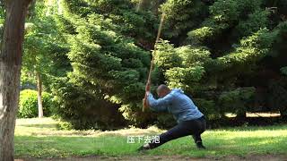 #KongFu #Traditional martial arts 中國武術四門槍 | 四門槍套路 | 紅纓槍怎麼練  #傳統武術[小义武术教练 | 小义 |xiaoyi]#中国功夫