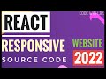 React Responsive Website GYM Using ReactJs  Beginners 2022 || CODE WITH JP ||