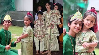 Shilpa Shetty Kundra Celebrates Janmasthami With Kids | Shilpa Dressed Up Her Kids As Krisha & Radha