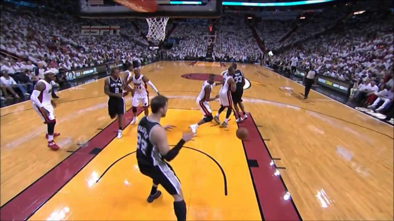 2014 NBA Finals - Miami Heat Vs San Antonio Spurs - YouTube