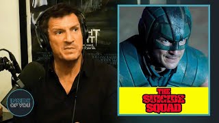 Nathan Fillion talks Suicide Squad and the return of his character TDK #insideofyou #suicidesquad