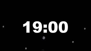 19 Minute Timer with Alarm | Full Screen Minimalist Countdown (HD) – ClockUnit