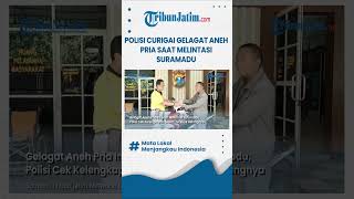 #shorts  TERKUAK BELANGNYA, Polisi Curigai Gelagat Aneh Pria saat Melintasi Suramadu