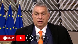 Orbán az EU csúcsról: A józan ész győzelméért is küzdünk