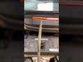 Honda Civic 2007 oil level check via the dipstick