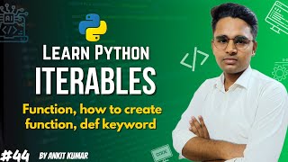 function, how to create function, def keyword in python | Python Programing #44 | by AKSD SOLUTION