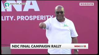 🔥 NDC Final Rally: John Mahama Arrives at Zurak Park to a Sea of Supporters! 🇬🇭 #GhanaPolls2024