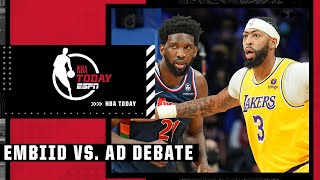 Kendrick Perkins: Mindset is the difference between Joel Embiid & Anthony Davis | NBA Today