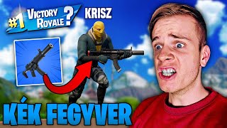 CSAK KÉK FEGYVEREKKEL LŐHETÜNK! 😨 | Fortnite #20