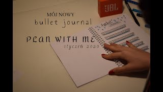 ROBIĘ NOWY BULLET JOURNAL! #3- plan with me styczeń 2020