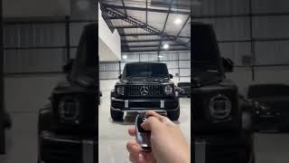 Mercedes G Wagon in black colour #shorts #trending #G wagon