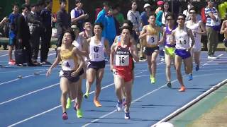 日体大記録会 1500m18組 湯原慶吾(青山学院大)3’50”56  2018.4.21