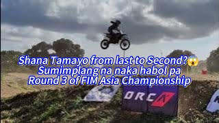 Shana Tamayo from last to Second?😱Sumimplang na naka habol pa.Round 3 of FIM Asia Championship