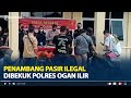 Polres Ogan Ilir Bekuk Penambang Pasir Ilegal di Sungai Ogan