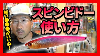 【秦拓馬】スピンビドー使い方を教えて下さい【バス釣り】