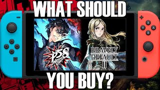 Bravely Default 2 Vs. Persona 5 Strikers - What Should You Buy? (Nintendo Switch)