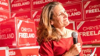 Freeland in Very Challenging Role: Ex-Finance Min. Oliver