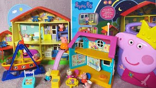 18 MINUTES SATISFYING UNBOXING PEPPA PIG TOYS COLLECTION I PEPPA PIG HOUSE I ASMR TOYS REVIEW