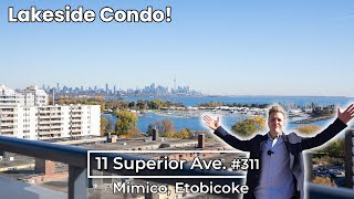 11 Superior Ave. #311 | Mimico, Etobicoke | LAKESIDE CONDO! UNBRANDED