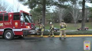 FIRE TRAINING - Deployment options for the front bumper attack line