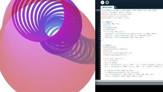 Java Art #73 MoveTunnel【Processing】