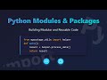 Python Modules & Packages: Simplify Your Code!