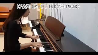 Test âm thanh piano kawai ca17/dương piano /piano đà nẵng