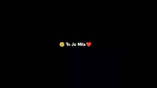 Tu Jo Mila 🥺 whatsapp Status 💫 🕊️ Feeling Station ✨#love #short#viraltrending