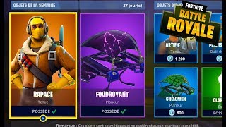 j achete les nouveaux skins gros top 1 fortnite battle royale - skin rapace fortnite