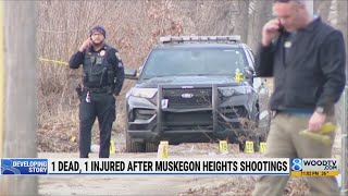 1 dead, 1 injured after Muskegon Heights shootings