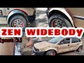 Zen | Wide Body + Repaint Work | Part 1 | #marutisuzuki #zen #modified