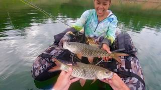 Fly-Fishing in Thailand - ตกฟลายฟิชชิ่งปลากระสูบเขื่อน