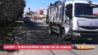 Lentini - Automobilista colpito da un malore