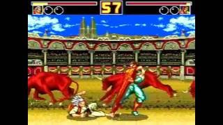 Fatal Fury 2 (餓狼伝説２) - Jubei Yamada (山田 十平衛) vs. Laurence Blood (ローレンス・ブラッド)