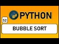 bubble sort in python