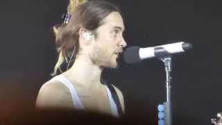 30 seconds to mars - Attack + Capricorn + The Kill acoustic - Paris Zenith 18/02/14