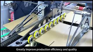 Revolutionize Your Packaging Line with the ALL-NEW Folding Gluing & Stitching Machine!
