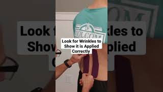 KT Taping for Lower Back Pain: Easy Guide #backpain #kinesiology  #shorts