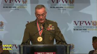 VFW Eisenhower Award Presentation and remarks by Gen. Joe Dunford