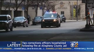 2 Corrections Officers Injured In Jail Fire