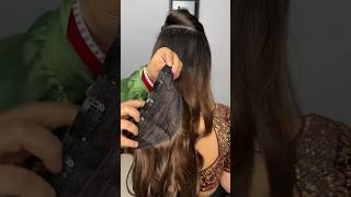 How to fix hair extensions? #hairextensions #hairfashion #bridalhairstyles #openhairsyles