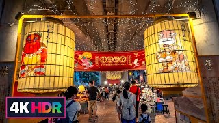 Taipei Evening Walk-士林捷運商圈-舊街市集-士林夜市｜Shilin Night Market｜4K HDR