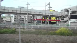 【HD車窓】28　鹿児島本線　快速　香椎～千早（817系3000番台）