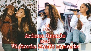Ariana Grande & Victoria Monét moments