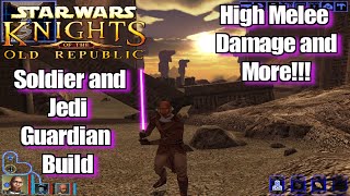 Star Wars Knights of the Old Republic Light Side 8 Soldier 12 Jedi Guardian Build