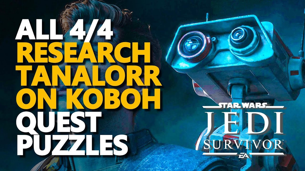 Research Tanalorr On Koboh Star Wars Jedi Survivor - YouTube