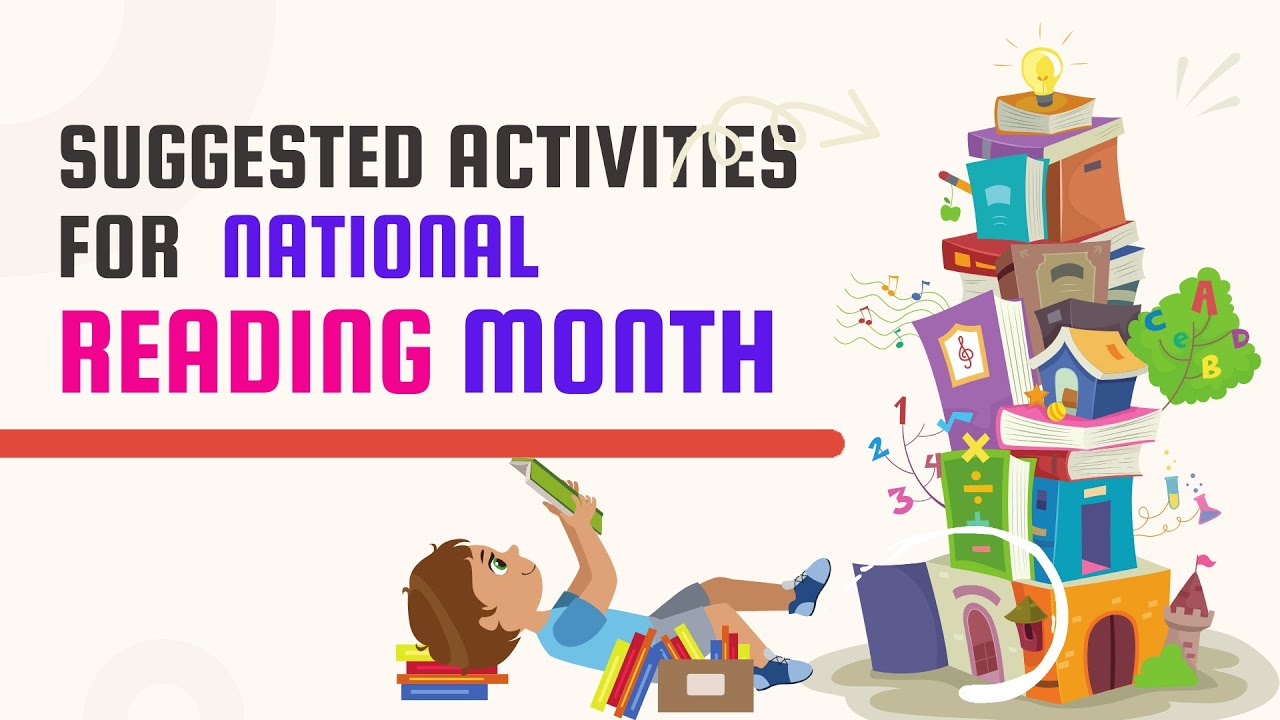 Suggested Activities For The National Reading Month Youtube