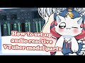 【Live2D VTuber Tutorial】How to set up audio reactive parts of 2D VTuber models!